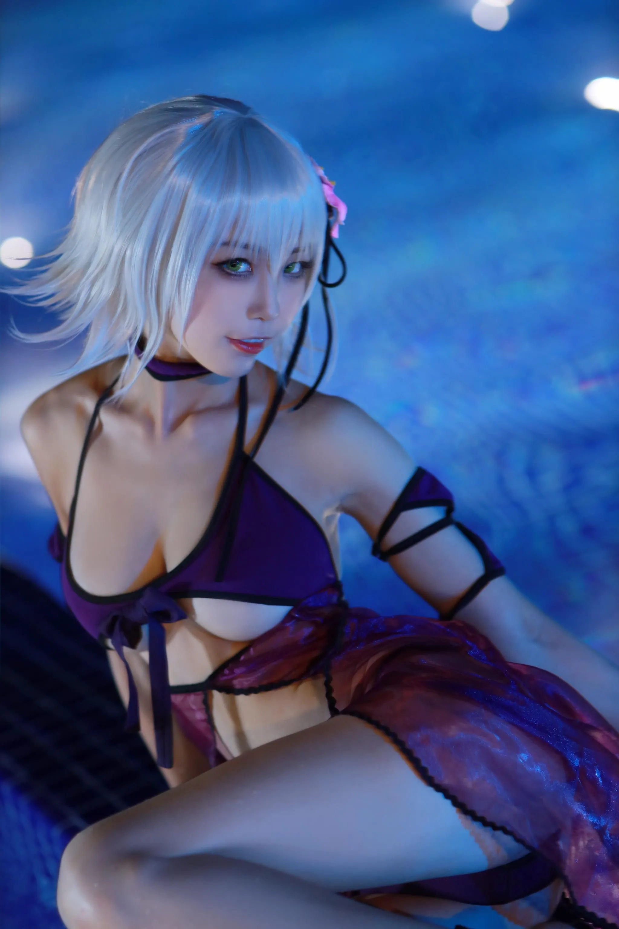 水淼Aqua – NO.70 贞德泳装 [41P]插图9